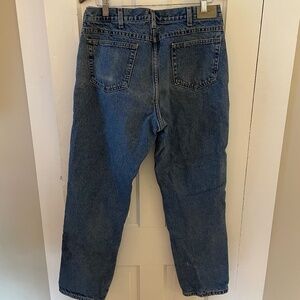 Flannel lined LL Bean Jeans